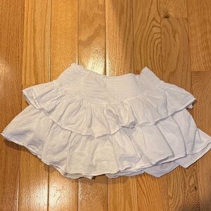 Blanco By Nature White Ruffled Women's Skirt - S